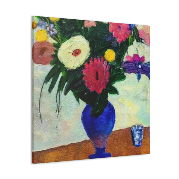 Floral Painting, Flower Art, Ai Generated, 62 Canvas Gallery Wraps
