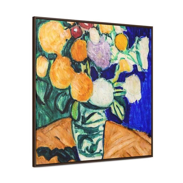 Floral Painting,   Art, Ai Generated, 76 Gallery Canvas Wraps, Square Frame