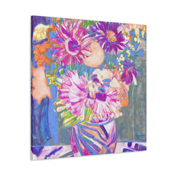 Cheery Painting, Flower Art, Ai Generated, 142 Canvas Gallery Wraps
