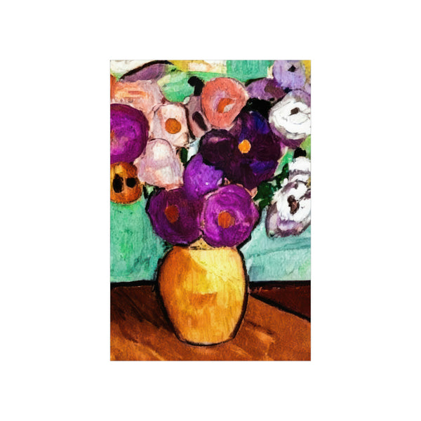 Floral Painting,  Art Ai Generated, 70 Premium Matte Vertical Posters