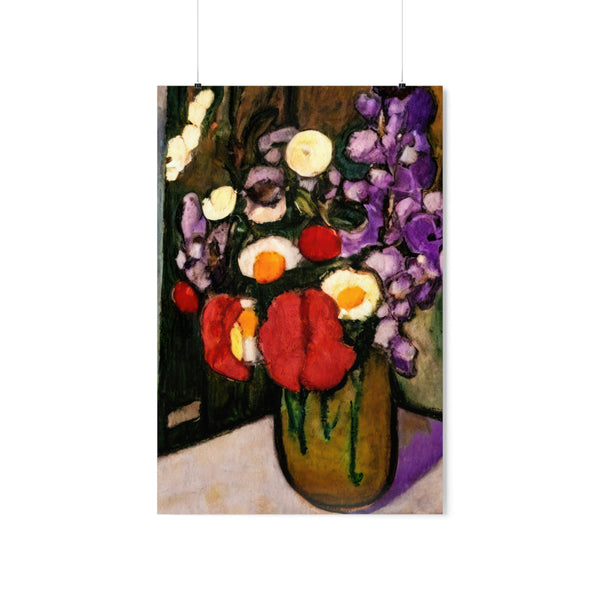 Floral Painting,  Art Ai Generated, 32 Premium Matte Vertical Posters