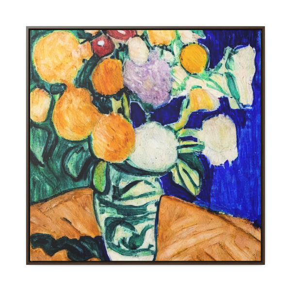 Floral Painting,   Art, Ai Generated, 76 Gallery Canvas Wraps, Square Frame