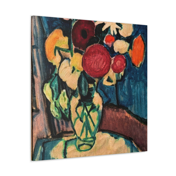 Floral Painting, Flower Art, Ai Generated, 207 Canvas Gallery Wraps