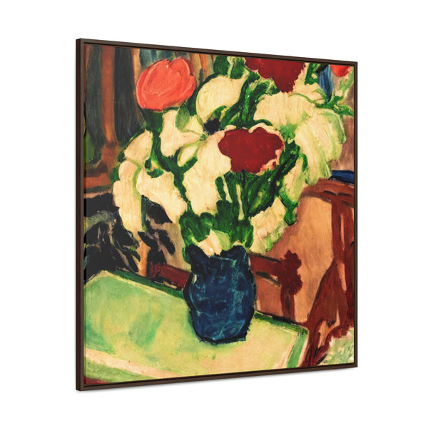 Floral Painting,   Art, Ai Generated, 38 Gallery Canvas Wraps, Square Frame
