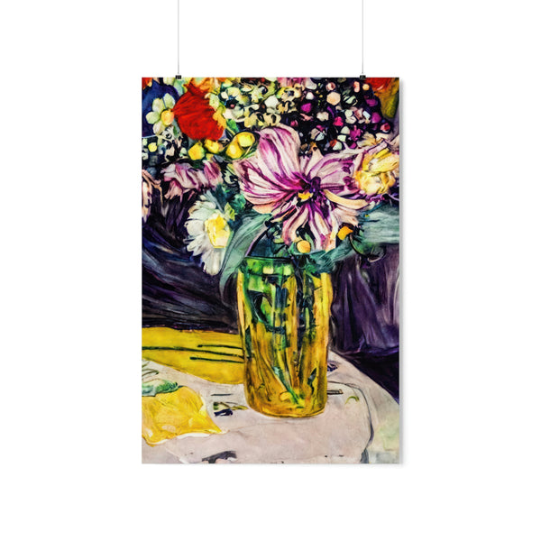 Floral Painting,  Art Ai Generated, 51 Premium Matte Vertical Posters