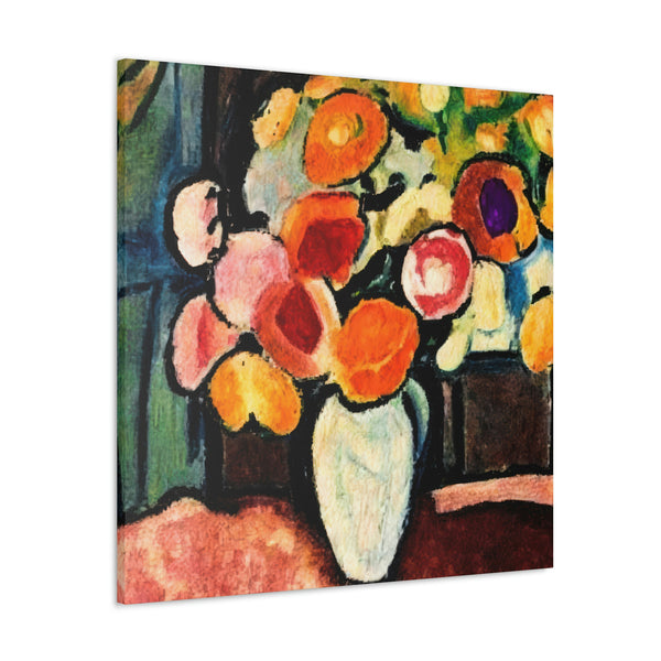 Floral Painting, Flower Art, Ai Generated, 50 Canvas Gallery Wraps