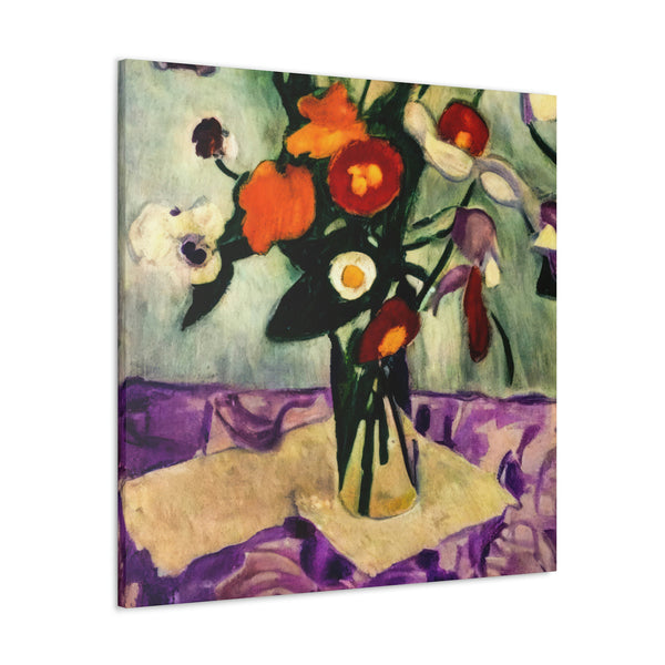 Floral Painting, Flower Art, Ai Generated, 115 Canvas Gallery Wraps
