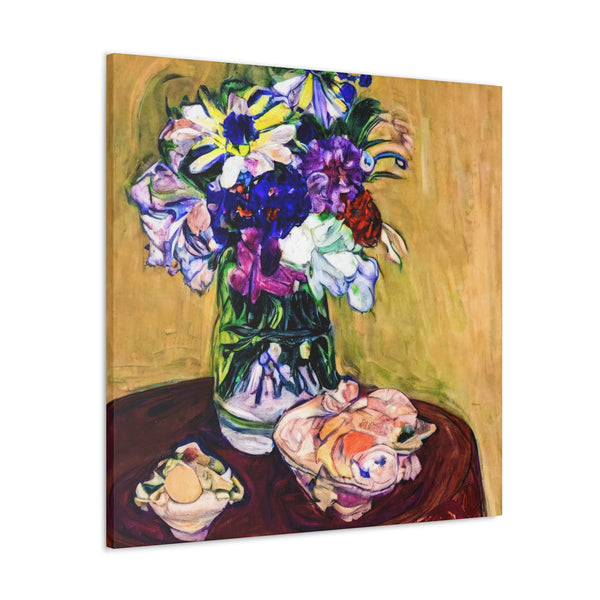 Floral Painting, Flower Art, Ai Generated, 97 Canvas Gallery Wraps