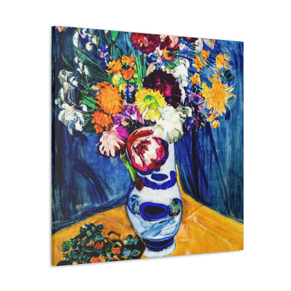 Floral Painting, Flower Art, Ai Generated, 68 Canvas Gallery Wraps