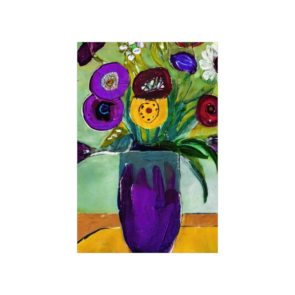 Floral Painting,  Art Ai Generated, 56 Premium Matte Vertical Posters