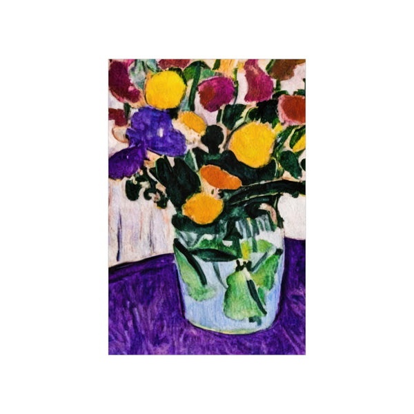Floral Painting,  Art Ai Generated, 83 Premium Matte Vertical Posters