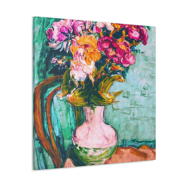 Floral Painting, Flower Art, Ai Generated, 133 Canvas Gallery Wraps