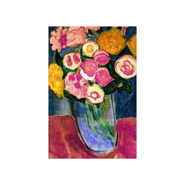 Floral Painting,  Art Ai Generated, 2 Premium Matte Vertical Posters