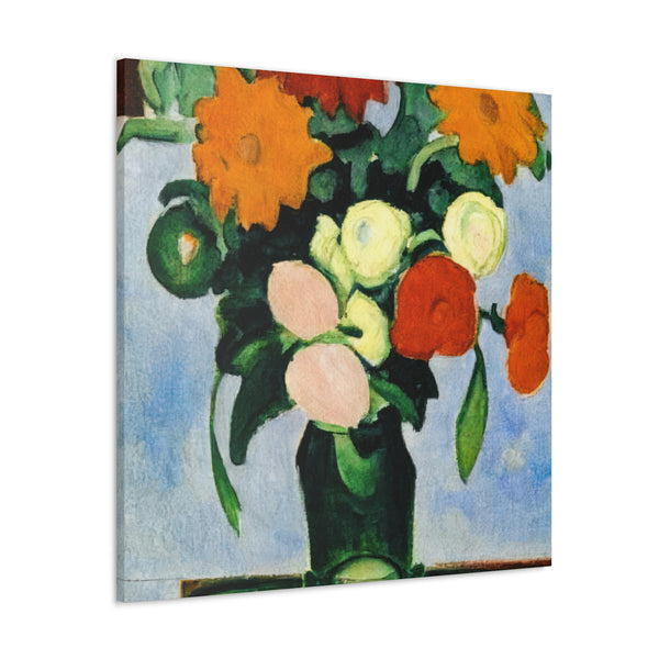 Floral Painting, Flower Art, Ai Generated, 42 Canvas Gallery Wraps