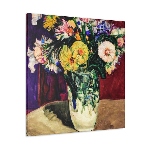 Floral Painting, Flower Art, Ai Generated, 43 Canvas Gallery Wraps
