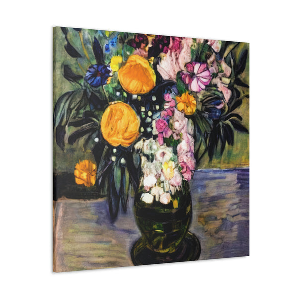 Floral Painting, Flower Art, Ai Generated, 13 Canvas Gallery Wraps