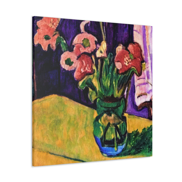 Floral Painting, Flower Art, Ai Generated, 122 Canvas Gallery Wraps