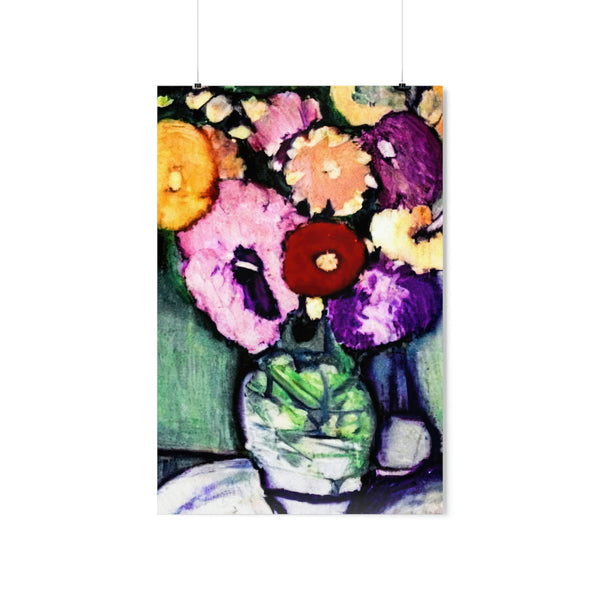 Floral Painting,  Art Ai Generated, 58 Premium Matte Vertical Posters