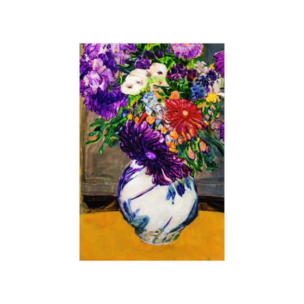Floral Painting,  Art Ai Generated, 21  Premium Matte Vertical Posters