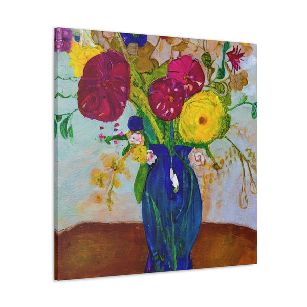 Floral Painting, Flower Art, Ai Generated, 26 Canvas Gallery Wraps