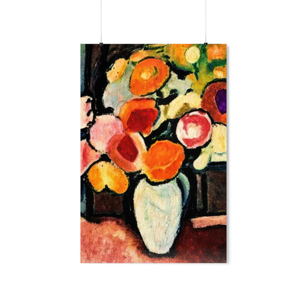Floral Painting,  Art Ai Generated, 50 Premium Matte Vertical Posters