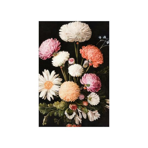 Floral Painting,  Art Ai Generated, 37 Premium Matte Vertical Posters