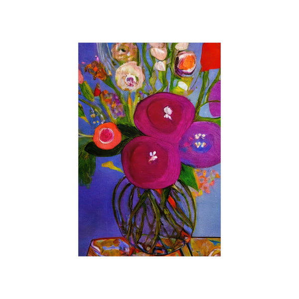 Floral Painting,  Art Ai Generated, 31 Premium Matte Vertical Posters